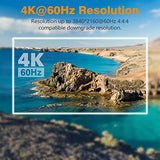 KVM Switch 2 Monitors 2 Computers, UHD 4K@60Hz KVM Switch HDMI 2 Port, Extended Display KVM Switches with 3 USB Ports, L/R Audio, Remote & Hotkey & Button Switching PC, Support EDID
