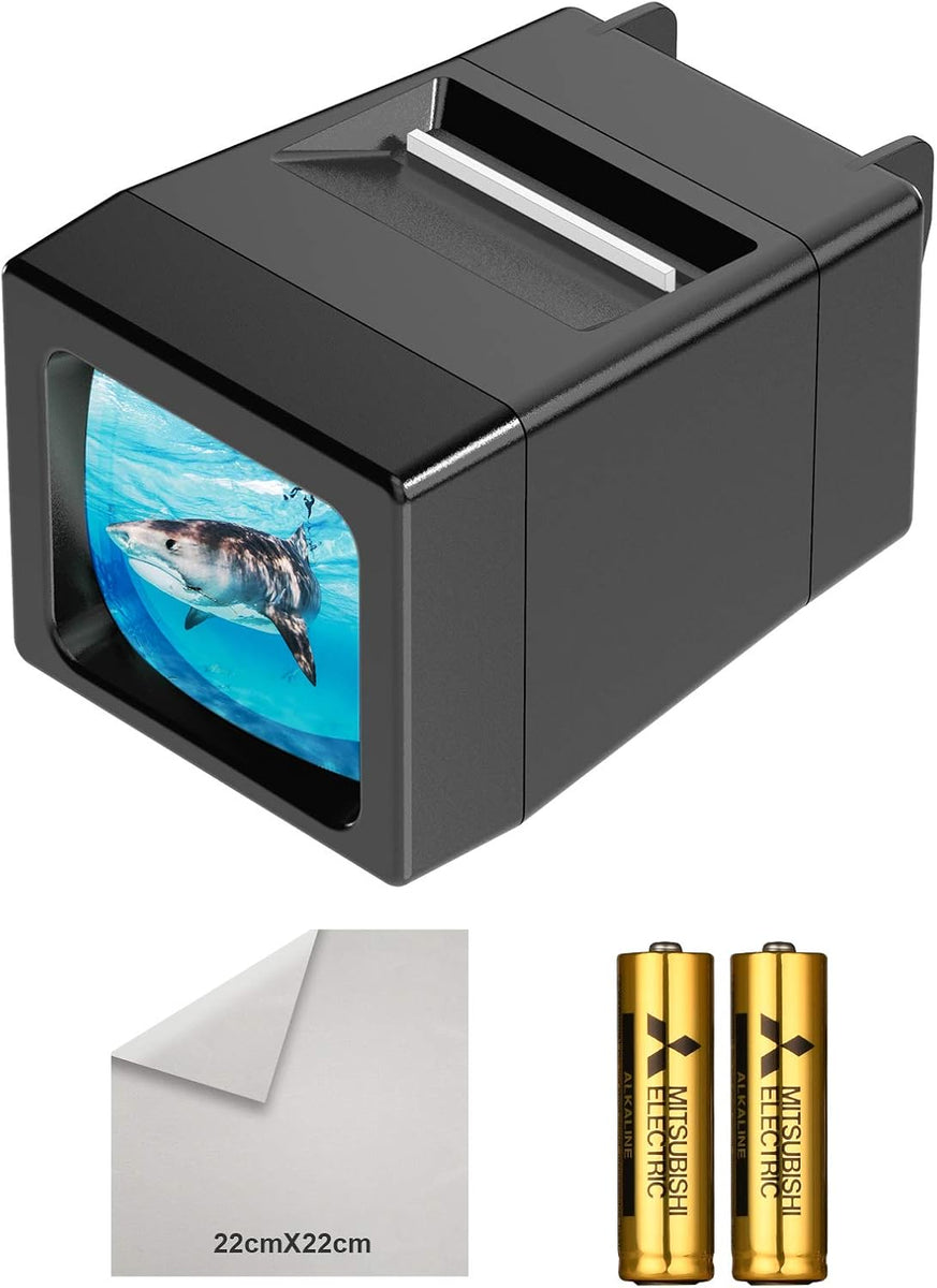 Slide Projector Rybozen 35mm - Illuminated Film & Photo Viewer For 2x2 ...