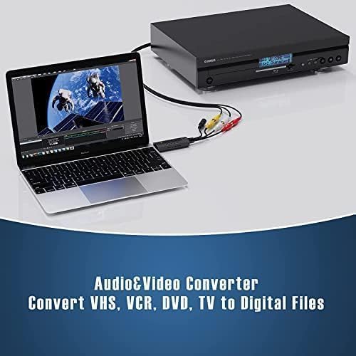 Rybozen Audio Video Capture Card, Full HD UP tot 1080P HDMI naar USB 2.0 Live Video Recorder Game Capture Card voor Live Broadcasting, High Definition-acquisitie Rybozen Audio Video Capture Card, Full HD UP tot 1080P HDMI naar USB 2.0 Live Video Recorder Game Capture Card voor Live Broadcasting, High Definition-acquisitie