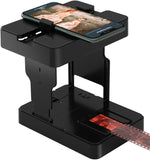 Mobile Film Scanner 35mm, Positive Slide & Negative Scanner Photo Scanner Converts 35mm Slides & Negatives to Digital Photos (2AA Batteries Included)