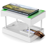 Rybozen Mobile Film and Slide Scanner, Film to JPEG，Converts 35mm Slides & Negatives into Digital Photos with Your Smartphone Camera, LED Lighted Illuminated Viewing,Foldable