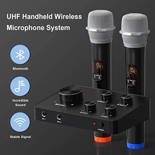 Portable Karaoke Microphone deals Mixer System Set