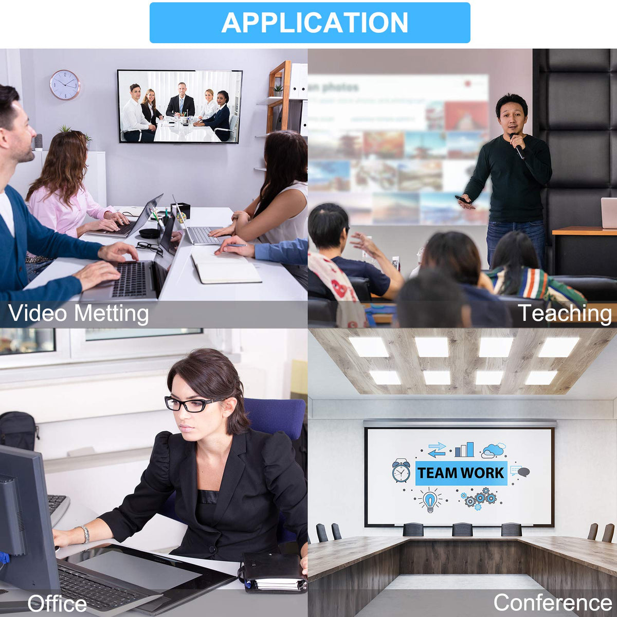 Rybozen KVM Switch HDMI 2 Port Box, 2 Computers Share Keyboard Mouse a